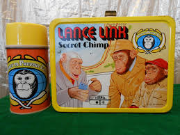 Vintage 1971 Lance Link Secret Chimp Metal Lunchbox WITH THERMOS - Etsy New Zealand