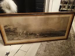 19th Century E H Landseer Harvest in the Highlands Framed Antique Engraving | eBay
