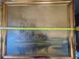 Original Augustus Spencer A. Spencer Framed Landscape Oil on Canvas Painting | eBay