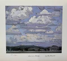 TOM THOMSON " Summer Clouds " Group of Seven art print ...