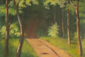 Lot - Artist Unknown (20th Century): Forest Path