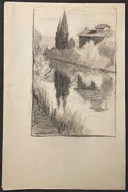 L'Isle-Sur-La-Sorgue 1918 The Sorgue Provençal School France ...