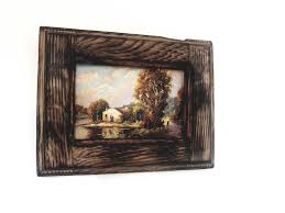 Rare Solid Oak Wood Aged Reclaimed Photo Chunky Frame L Vintage Style Portrait Display L Rustic Picture Frame L Wall Hanging L L5x3.5"/l6x4" - Etsy