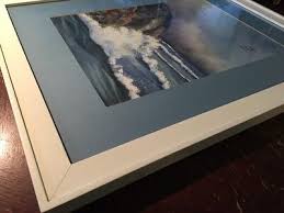 R. ELMERO framed Artwork - Coastline Pelican - Framed | eBay