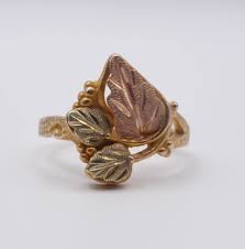 Vintage Black Hills 10K Solid Gold Ring | Super Nice Multi ...