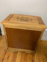 Wood Chest, 3 Drawer Dresser, Small Carved Wood Light Wood ...