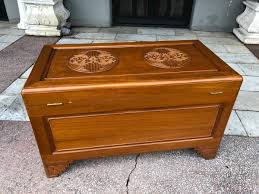 Original Vintage Chinese Carved Camphor Chest -Hong Kong ...