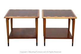 Mid-century Lane Acclaim Dovetail End Tables Pair - Etsy
