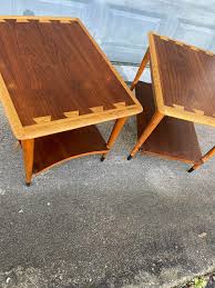 Pair of Lane Acclaim Side Tables With Classic Dovetail Detail ...