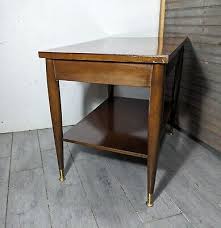 Vintage Mersman Mid Century Modern 2-Tier End Table with ...