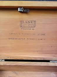Vintage Lane Salesman Sample Cedar Chest Greencastle Pennsylvania Crist Store | eBay