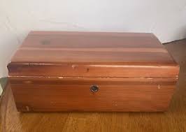 VTG LANE CEDAR CHEST JEWELRY BOX ADV. Georgia | eBay