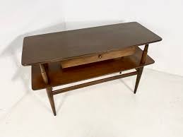 Mid Century Modern Bi-Level Open Credenza by Bassett - EPOCH