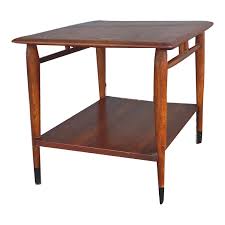 Mid 20th Century Lane Acclaim Side Table With Bottom Shelf ...