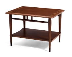 Lane Acclaim Mid Century Side End Table Walnut Ash | Chairish