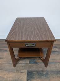 MCM Side Table With Drawer By Mersman Furniture Co. | 15Two Home