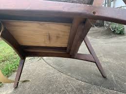 Vintage Mid Century Modern Danish Atomic Eames Era Wood Cigar Lounge Chair MCM | eBay