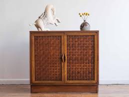 Vintage Mid Century Lane Perception Record Cabinet / Small ...