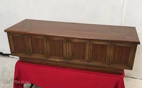 MCM Lane Walnut Cedar Chest Mid-Century. | EstateSales.org