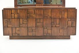 Sold at Auction: LANE BRUTALIST MID-CENTURY BEDROOM SUITE