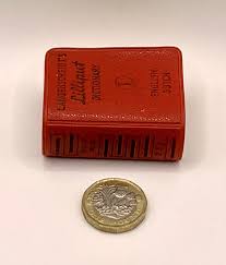 Miniature Dictionary English Dutch Langenscheidt Little Webster Lilliput 1956 | eBay UK
