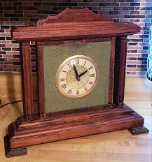 Vintage Lanshire Mantle Clock, Electric Self Starting, Works ...