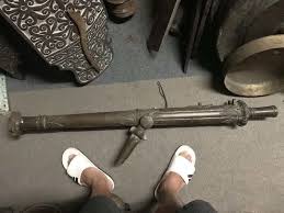 Antique Cannon Authentic Brunei Islamic Lantaka - Asian antique, tribal art, culture, tradition, home decoration and travel