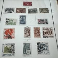 Mexico Air Post 1940 Collection Used Hinged ( Lot 37 File ...