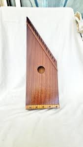 Vintage Wooden Lap Harp 15 String Music Instrument ...