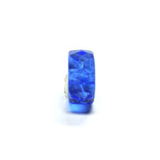 10MM Sapphire Blue Glass Rondel Bead (72 pieces) | Elvee ...