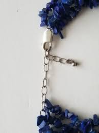 Vintage Lapis Lazuli 925 Sterling Silver Pendant Statement 20" Signed Necklace | eBay