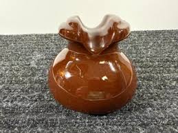 Vintage KNOX Porcelain High Volt Insulator 5" Diameter ...