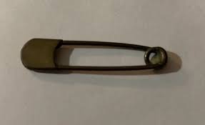 Vintage Brass Safety Pin | eBay