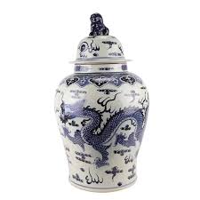 Customized Jingdezhen Ceramic Urns Jars Chinese Antique Hand Painted Blue White Dragon Pattern Temple Ginger Jar Style Ancient| Alibaba.com