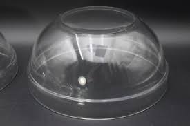 9) CLEAR GLASS MIXING BOWLS 2- 3/8" TO 9" (8) SAY FRANCE (1) IS CHIPPED | eBay