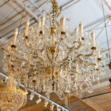 Antique Venetian Maria Theresa Style 24 Light Chandelier | Grandview Mercantile