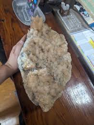 Huge 30+Lb Big Yellow Calcite Crystal Cluster, Pugh Quarry Ohio OH Large | eBay