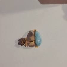 Blue Earrings Yellow Gold 14k Metal Purity Fine Earrings for ...