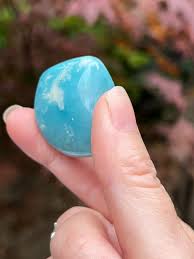 Larimar Tumblestone Freeform Tumblestone Deep Blue Dolphin ...