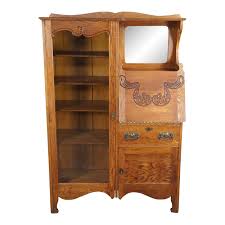 Early 1900s Antique Skandia Furniture Co. Oak Side by Side ...