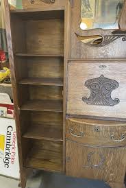 Oak secretary – Antiques Plus