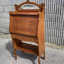 1920s Antique Oak Larkins Desk | Chairish