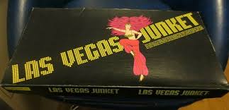 Las Vegas Junket Board Game Vintage 1979 Cadaco Gambling ...