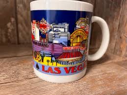 Vintage 90s Las Vegas Hotel Strip Casino Souvenir Mug - Etsy