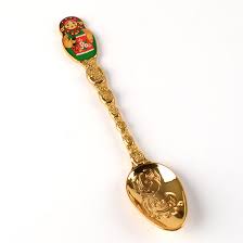 Matryoshka Souvenir Spoon - Gold Color – The Russian Store