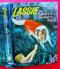 VINTAGE 1956~ LASSIE AND THE MYSTERY AT BLACKBERRY BOG ...