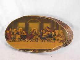 vintage Last Supper Jesus Christ Hell's Half Acre Wyoming ...