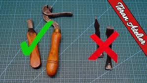 Shoemaking vs Fine Leather Work: Tools and Materials - YouTube