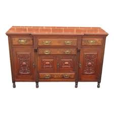 English 1900s Art Nouveau American Red Walnut and Burl ...