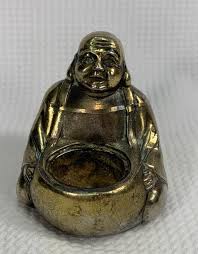 Vintage Plated Happy Buddha Incense Burner – Made in Japan ...
